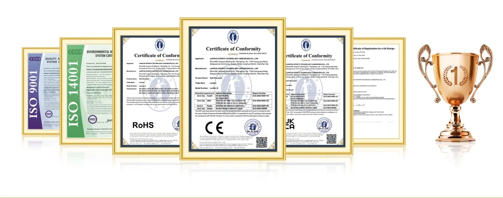 Lanifun Golf Factory & Certificates-Portable Golf Launch Monitor&home golf simulator &best golf monitor under $400