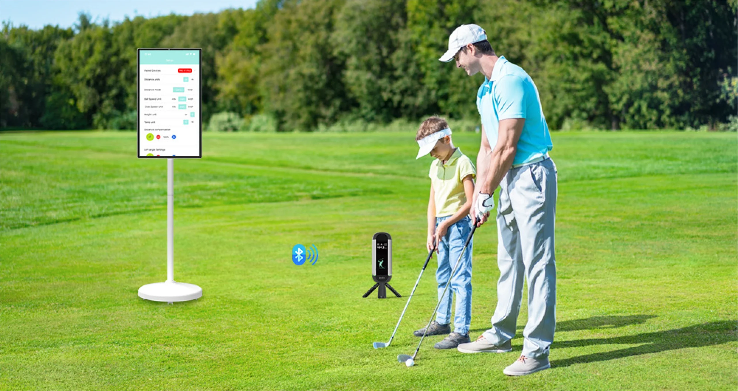 Lanifun X Mobile Launch Monitor & Golf Simulator &Golf Launch Monitor