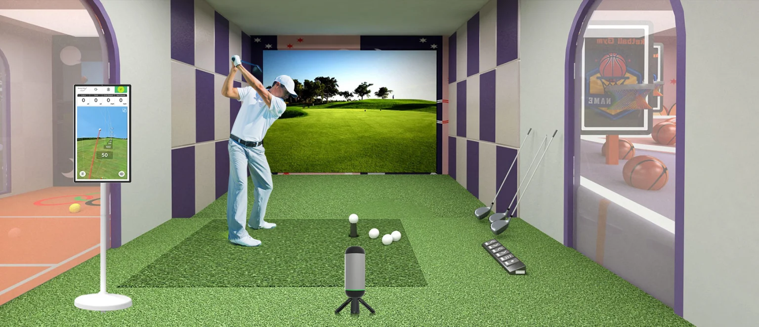 Lanifun X Mobile Launch Monitor & Golf Simulator &Golf Launch Monitor