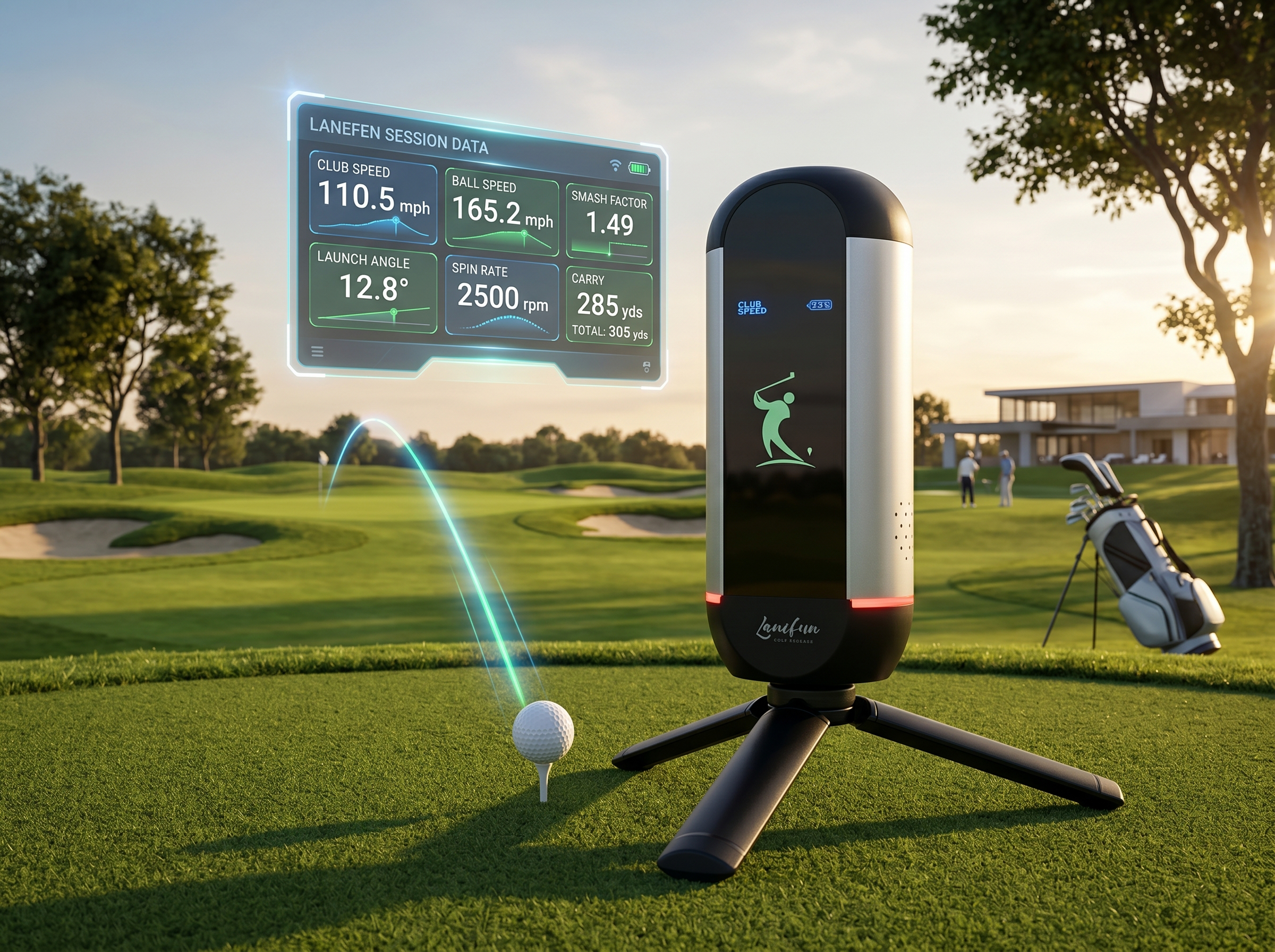 portable launch monitor golf