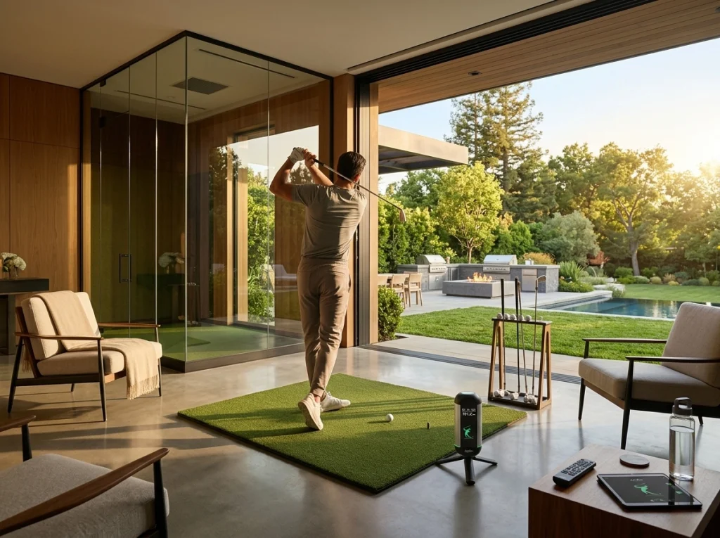 Best Golf Launch Monitor for a Home Simulator